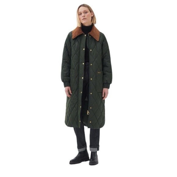 Barbour® Marsett quilted coat New Size US 14 MSRP $399 - Picture 5 of 16